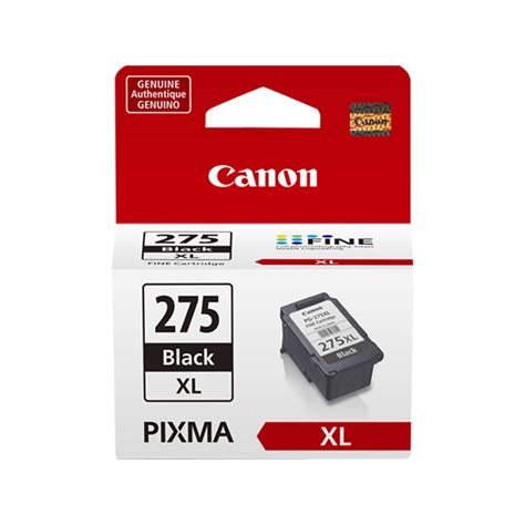 Canon 275 XL Black High Yield Ink Cartridge (4981C001).
